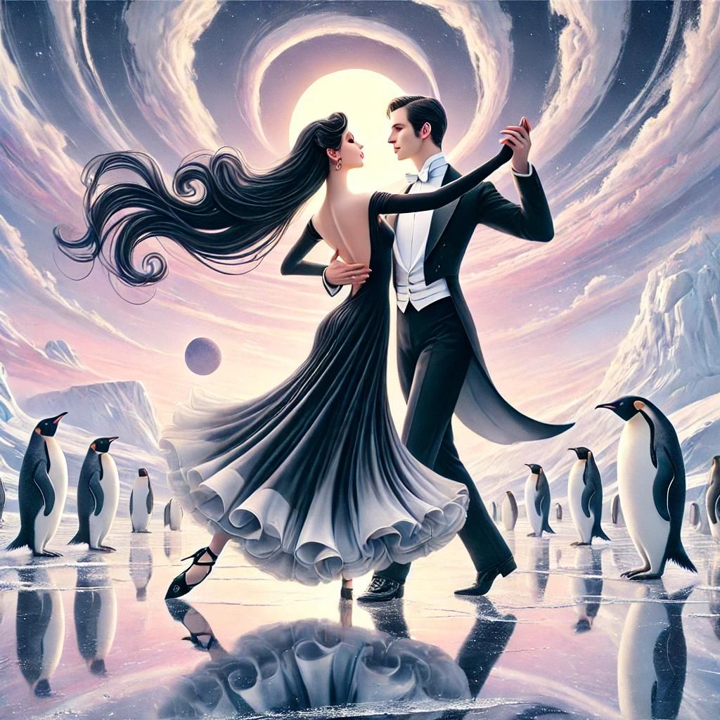 Dancing at Antarctica