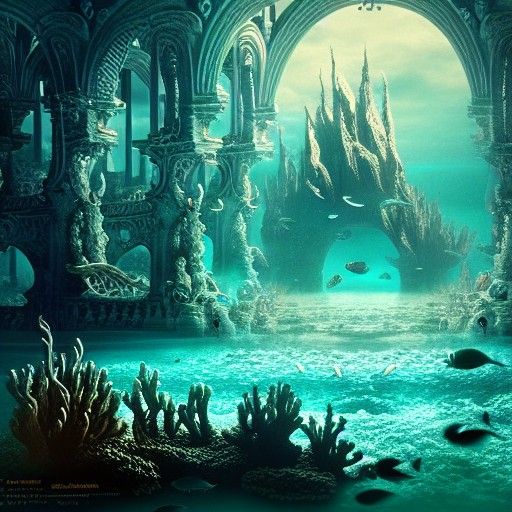 The Water kingdom - AI Generated Artwork - NightCafe Creator