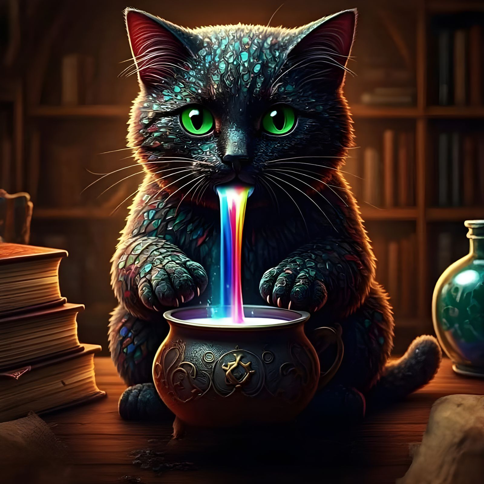 Albus!!! don't drink that