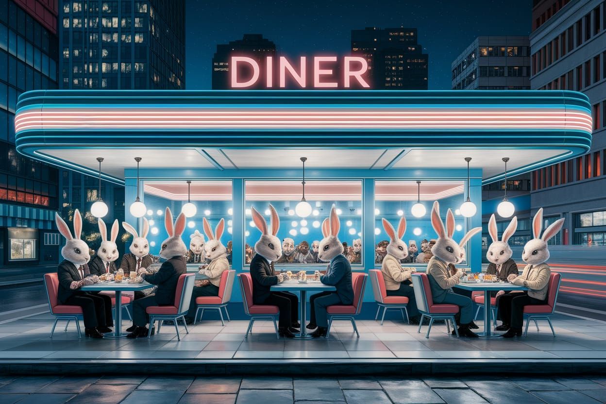 ... and yet another "Hopper" image 🐰