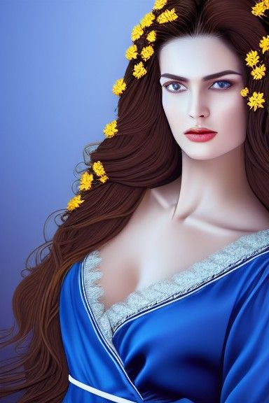 Beautiful in blue