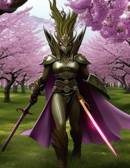 Brass Bryophyte Bloom Blade