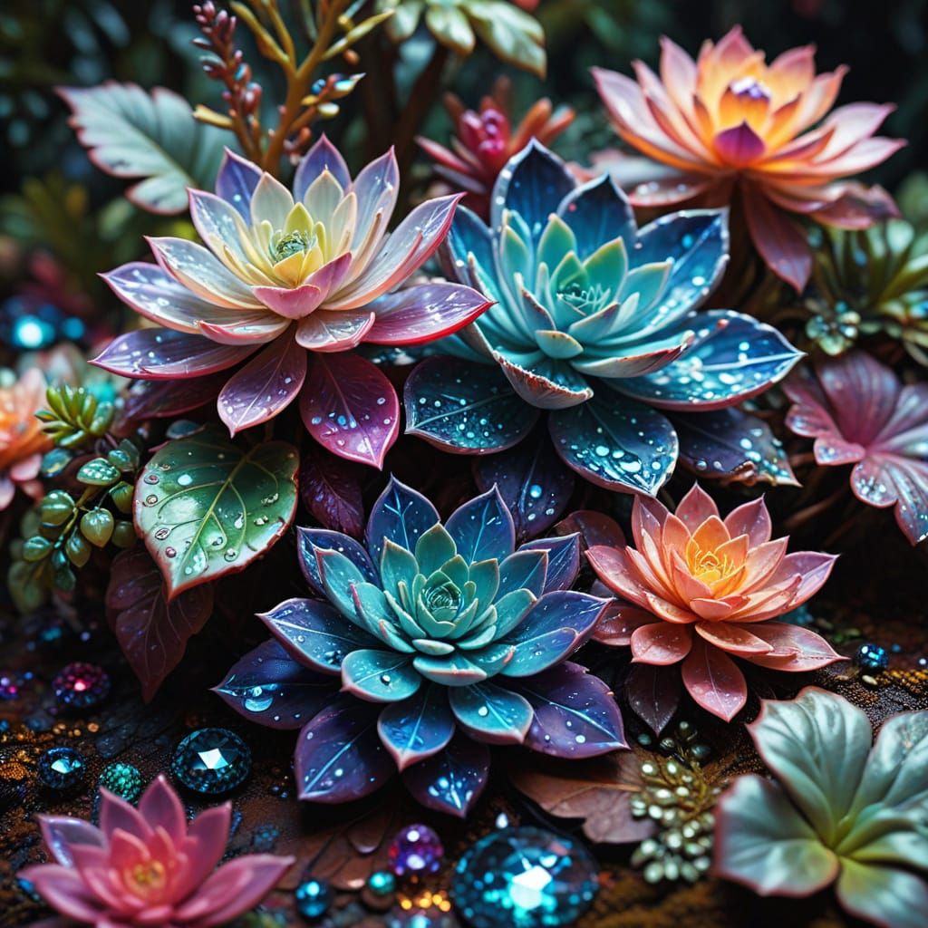 Baroque Tropical Jewel Paradise