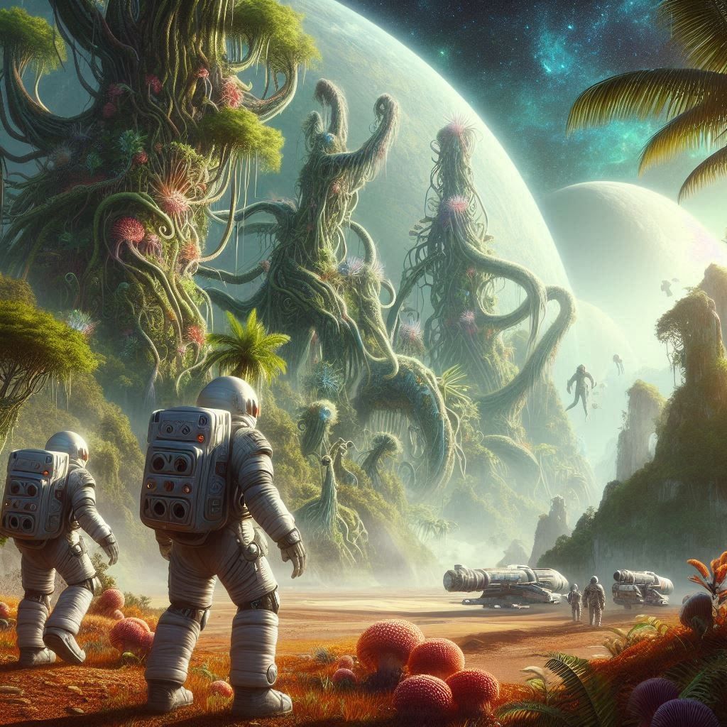 “Luminous Wilderness: Journeying Through an Exotic World #3”