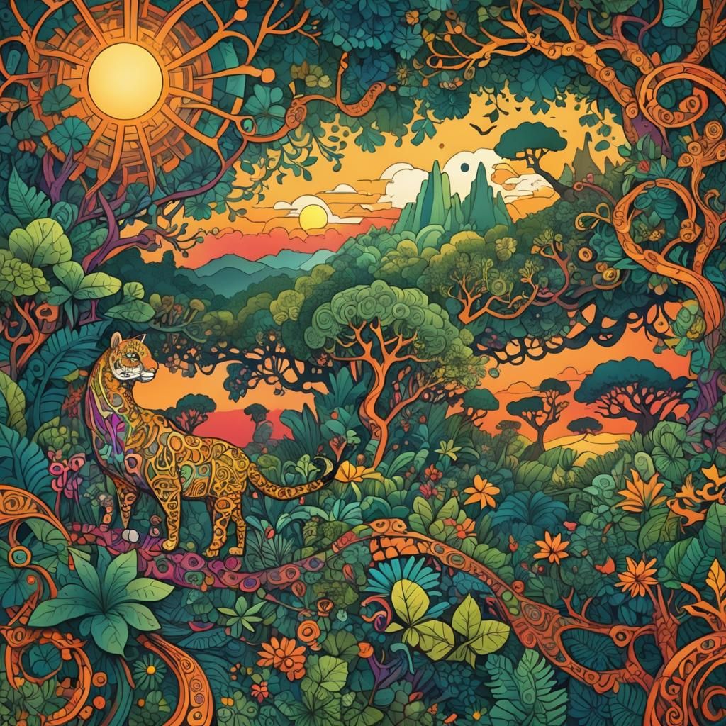 Everything is connected. Worlds of consciousness are intertw...