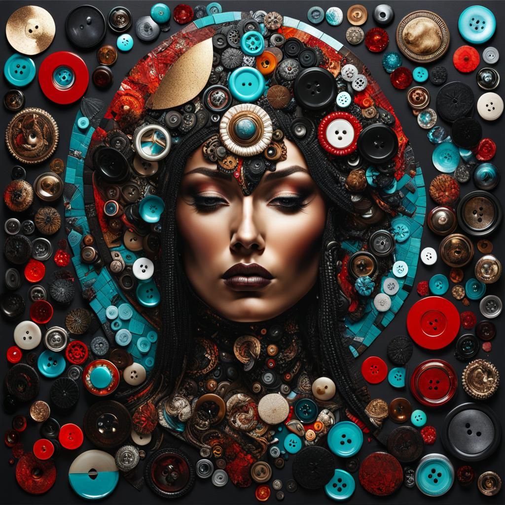 Button beauty