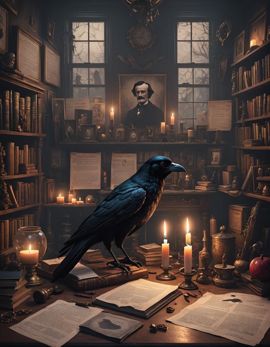 The Raven  by @Rachelle