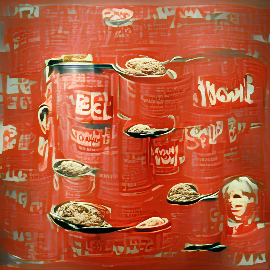 Big Campbell's Soup Can 19c (Beef Noodle), 1962  by Andy War...