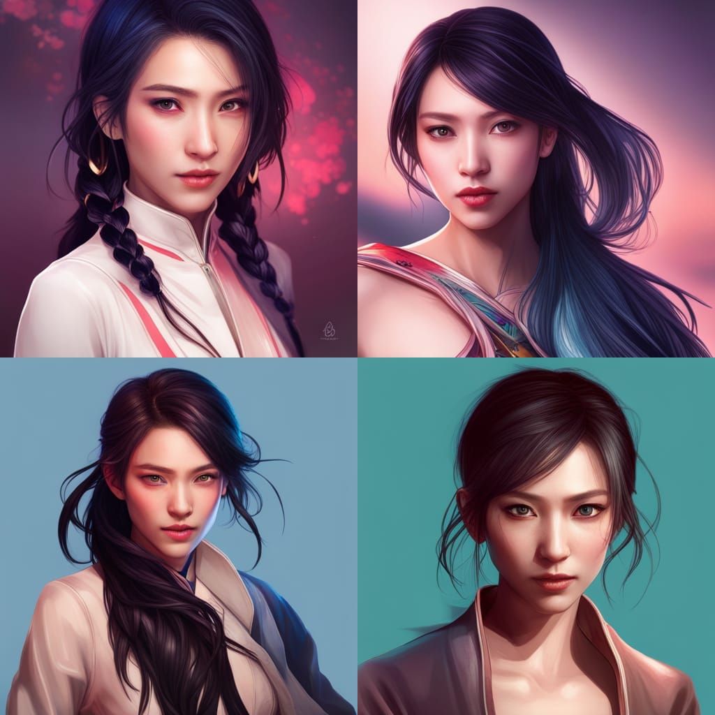 japanese woman - AI Generated Artwork - NightCafe Creator