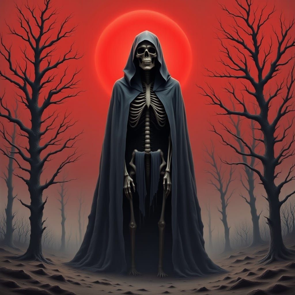 Death <lora:Eerie Vibes V1:1.0> 