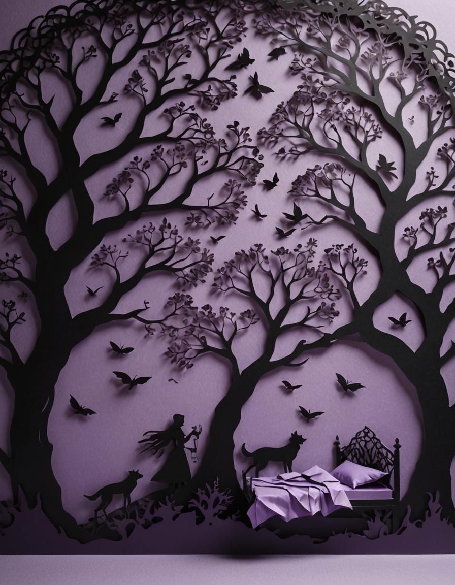 Kirigami fairy tale