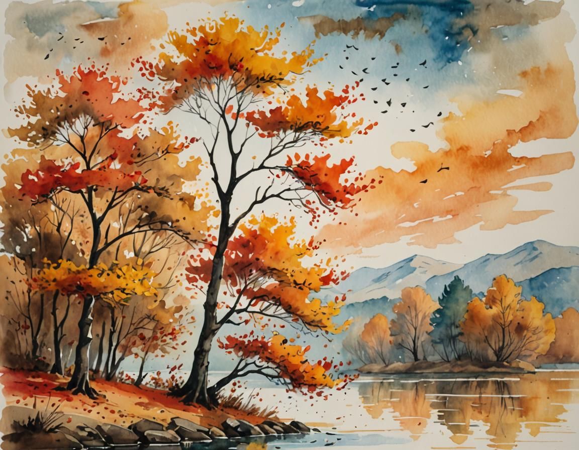 Autumn Lakeside