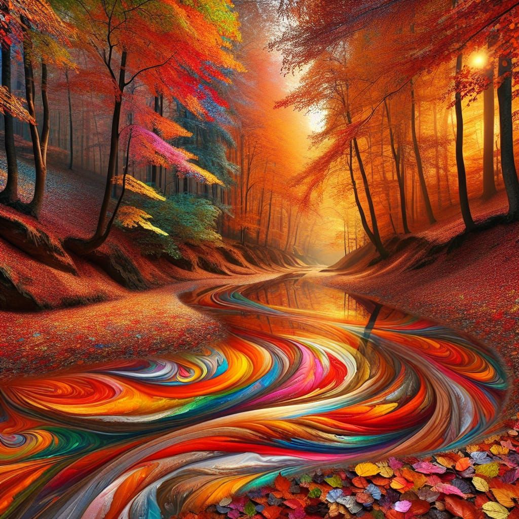 Liquid Autumn inspired by  @Bellemia  by @Andrea Angel