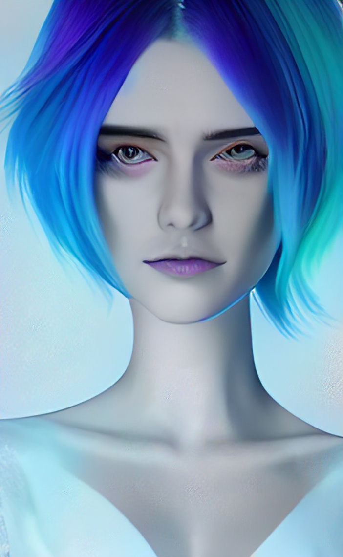 '' (F) Ice Element Variant 1 '' PORTRAIT STORIES - 192
