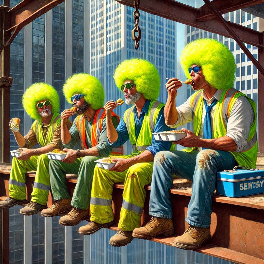 You Can Never Wear Too Much Safety Green