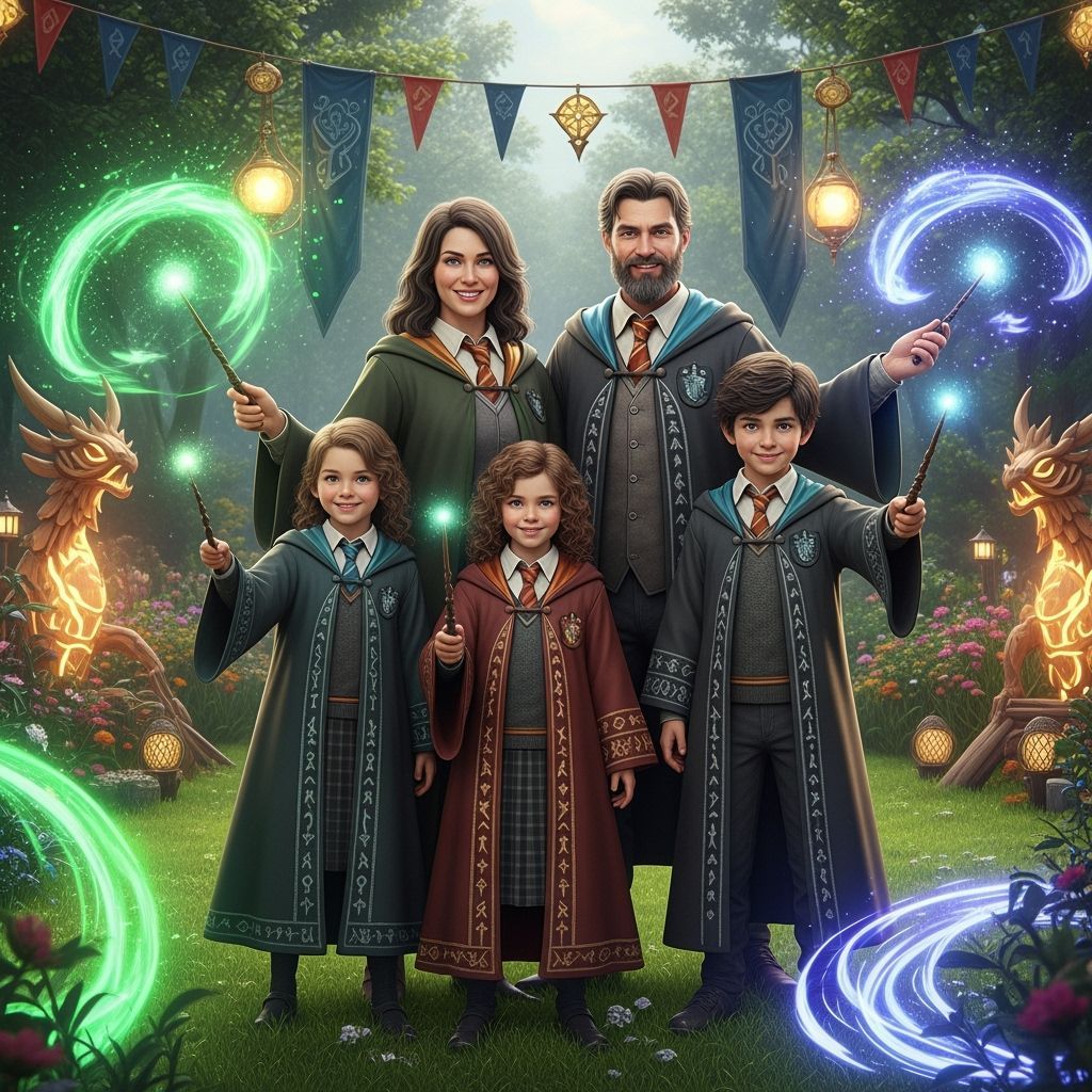 A wizard family