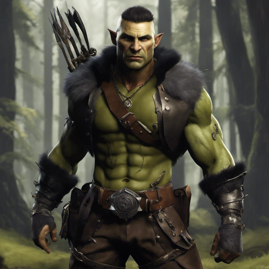 Zanark, Half-orc Ranger