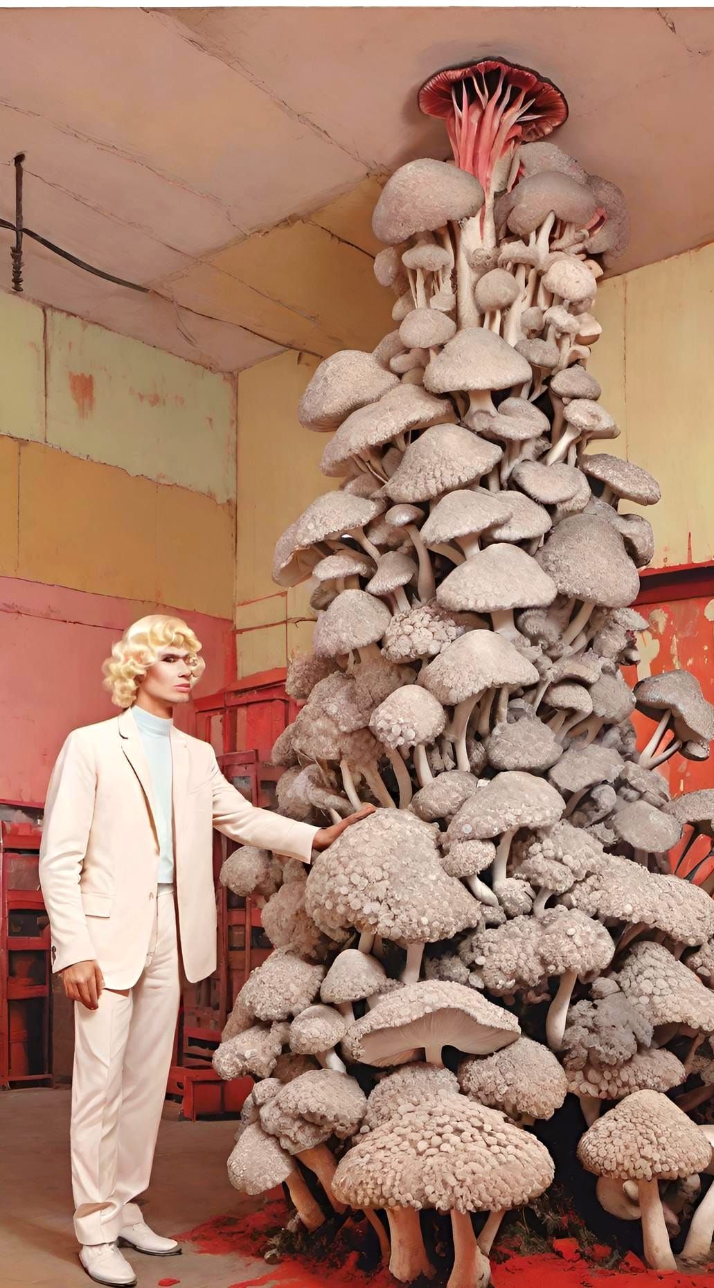 Aha, A Mushroom Tree For A Concert Pianist !