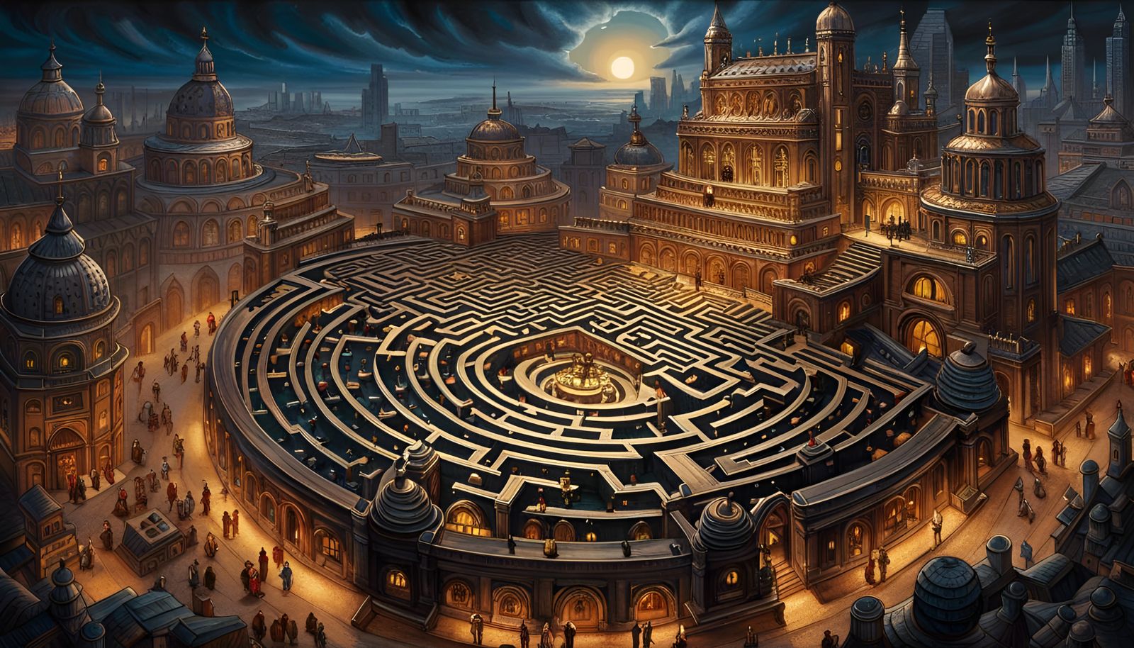 Kafka's Labyrinth  by @Locutus