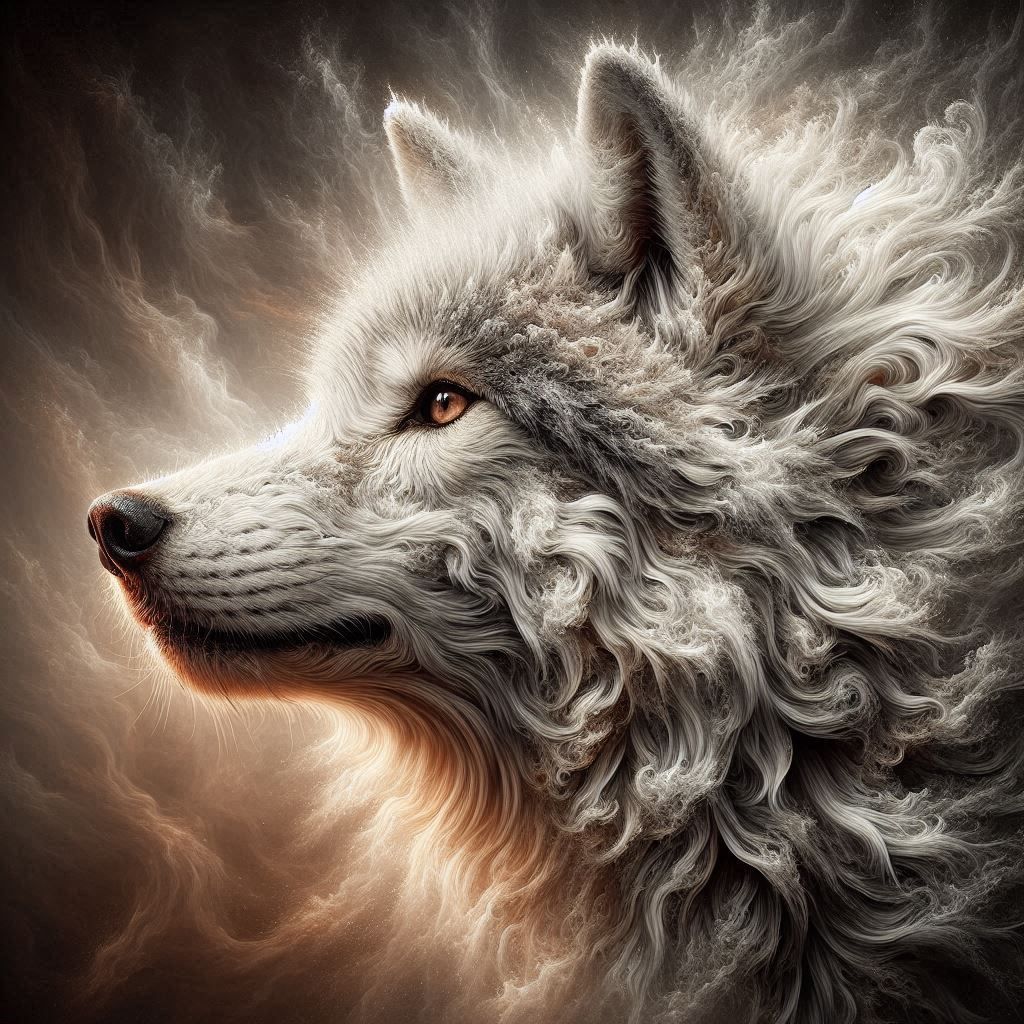 The White Wolf 👍👍😊