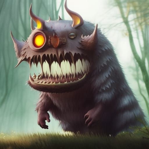 Monster in the woods: Mblovo