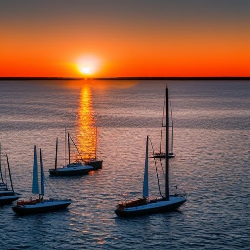 sailboats