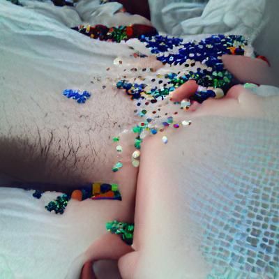 you met me
in a tray of beads
in a mountaintop castle
under ...