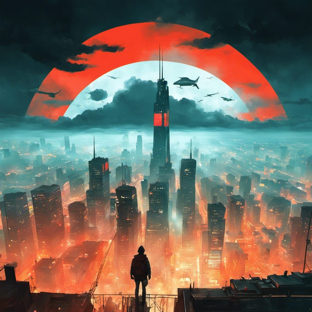 City of Nightmares  by @Obelisk of Light