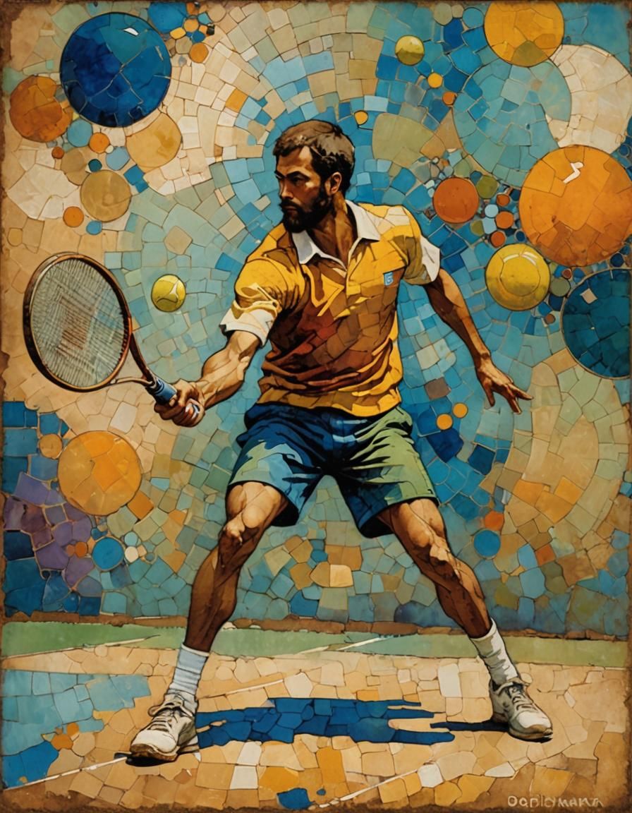 Tennis in Action: Returning the Serve