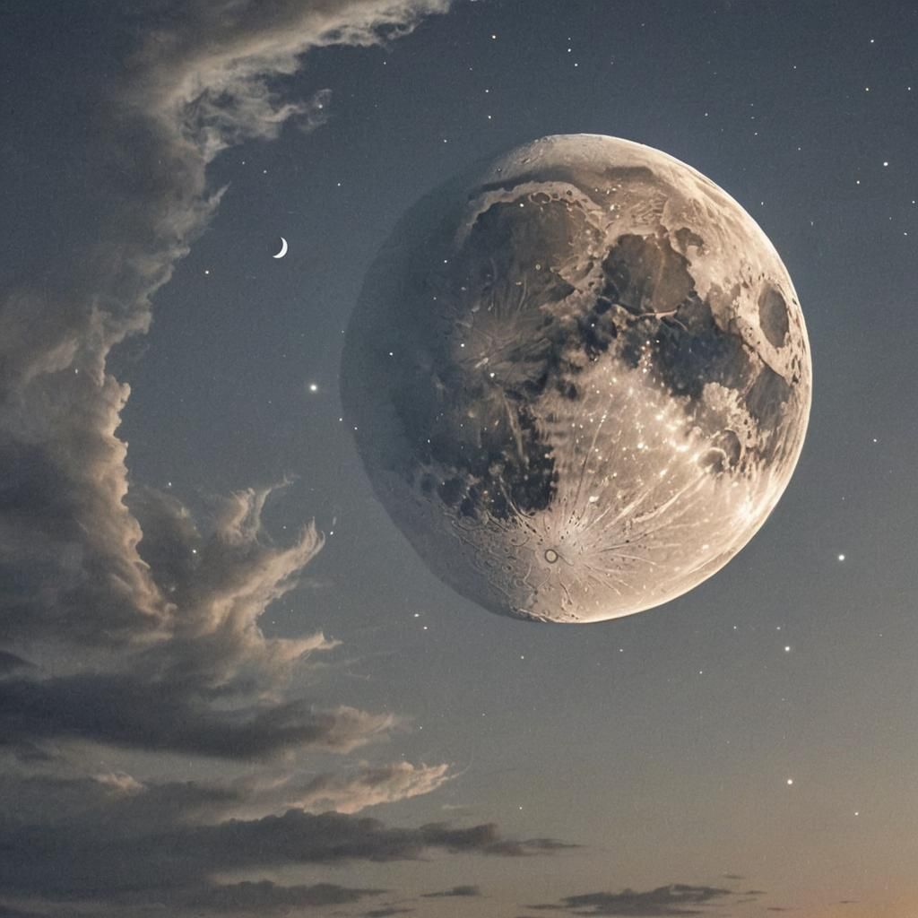 the moon is on the rise of a new tomorrow
