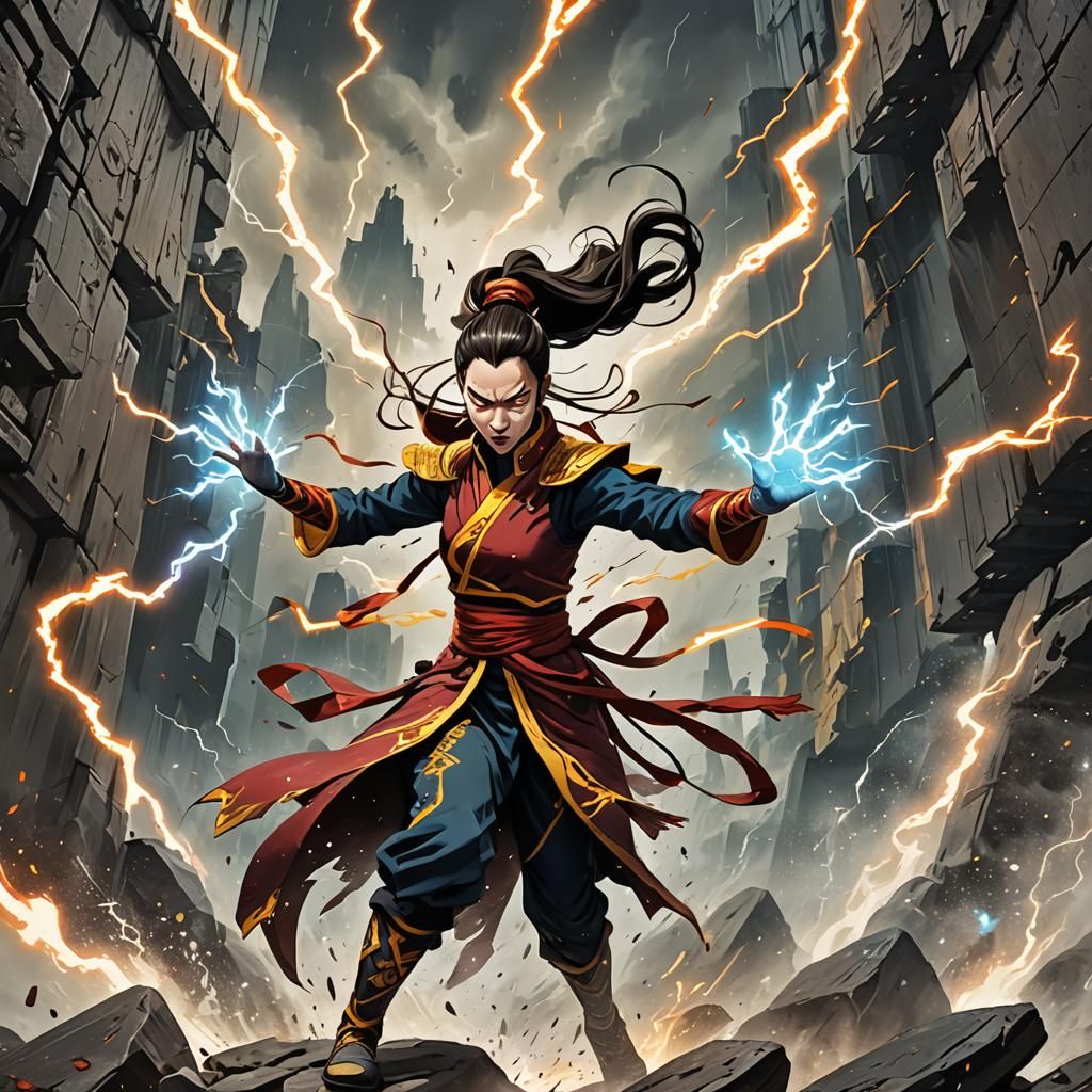 Princess Azula unleashed  by @Harry Maybe