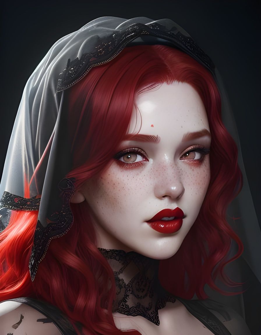 Ginger and Lace - AI Generated Artwork - NightCafe Creator