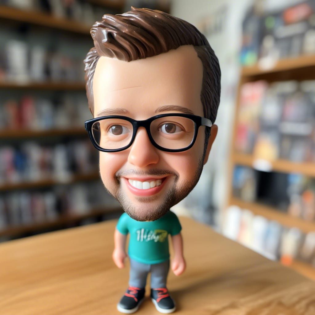 My Bobblehead AI Generated Artwork NightCafe Creator