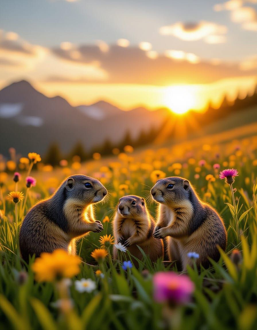 “They gathered like whispers of earth—soft, curious, unafrai...