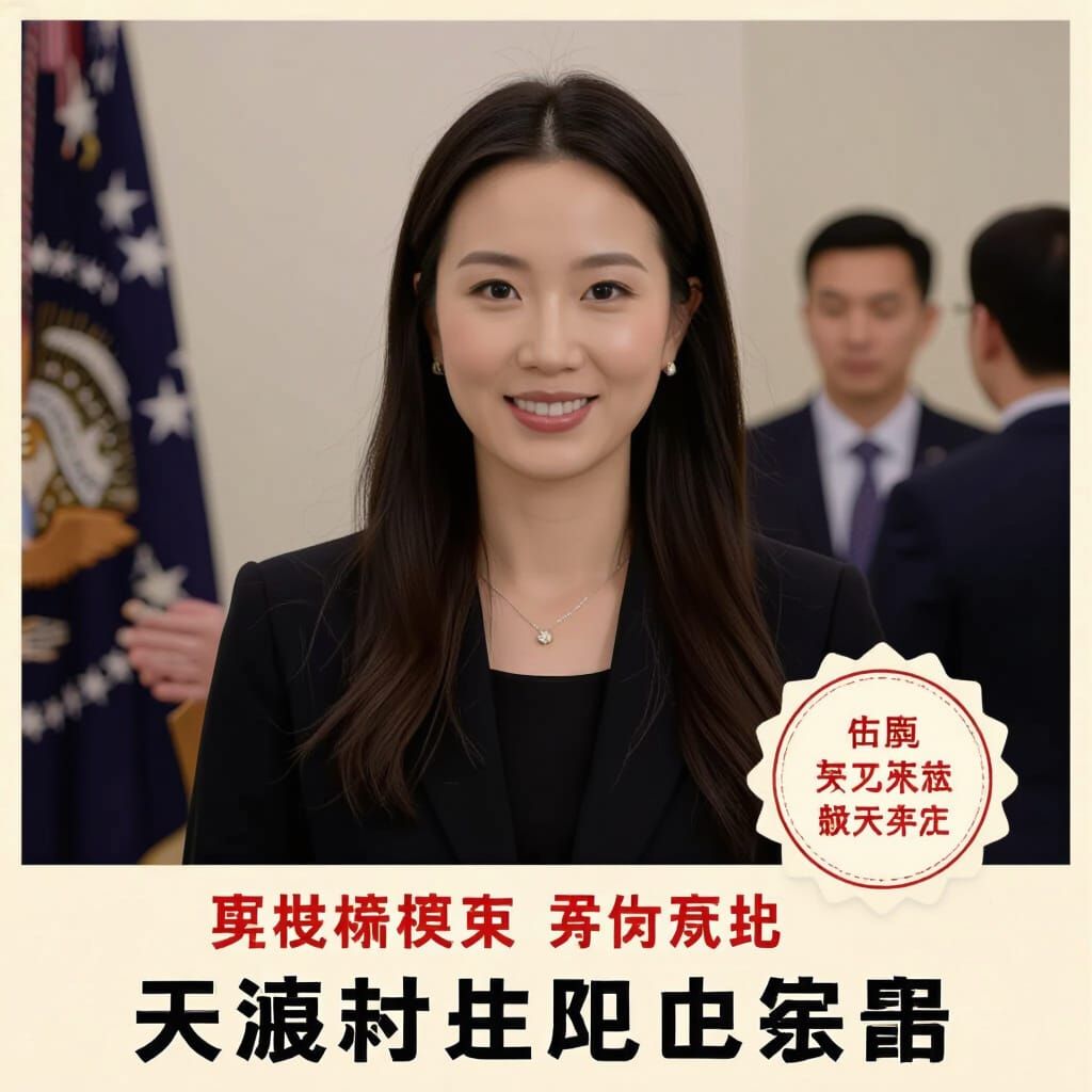 Chinese Heroine in Bamboo Forest Ink Wash Painting