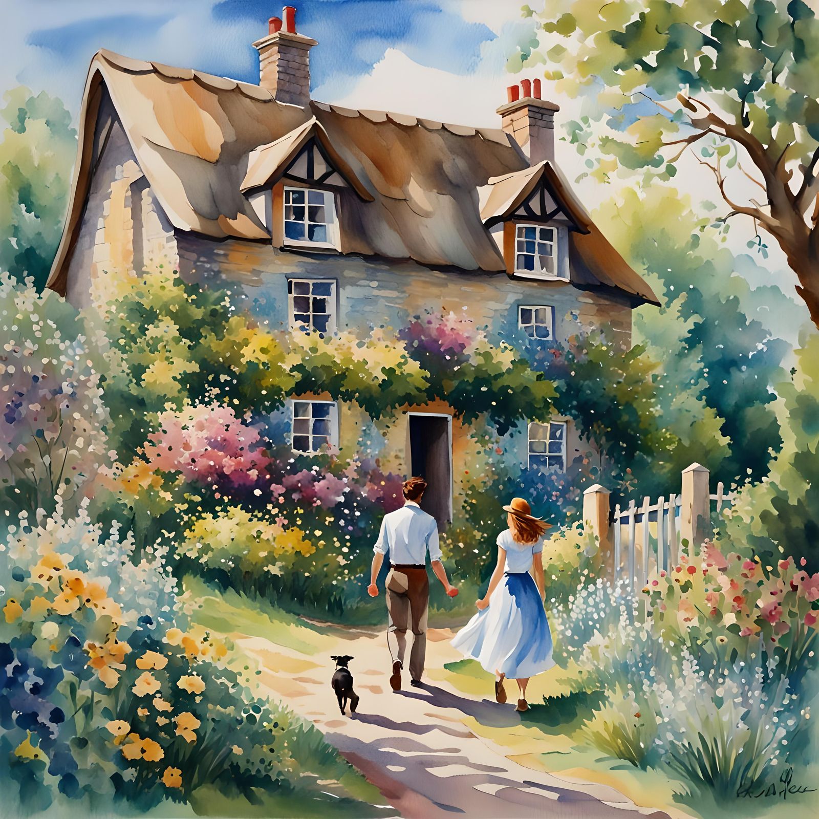 New Home  by @Just a Dabbler