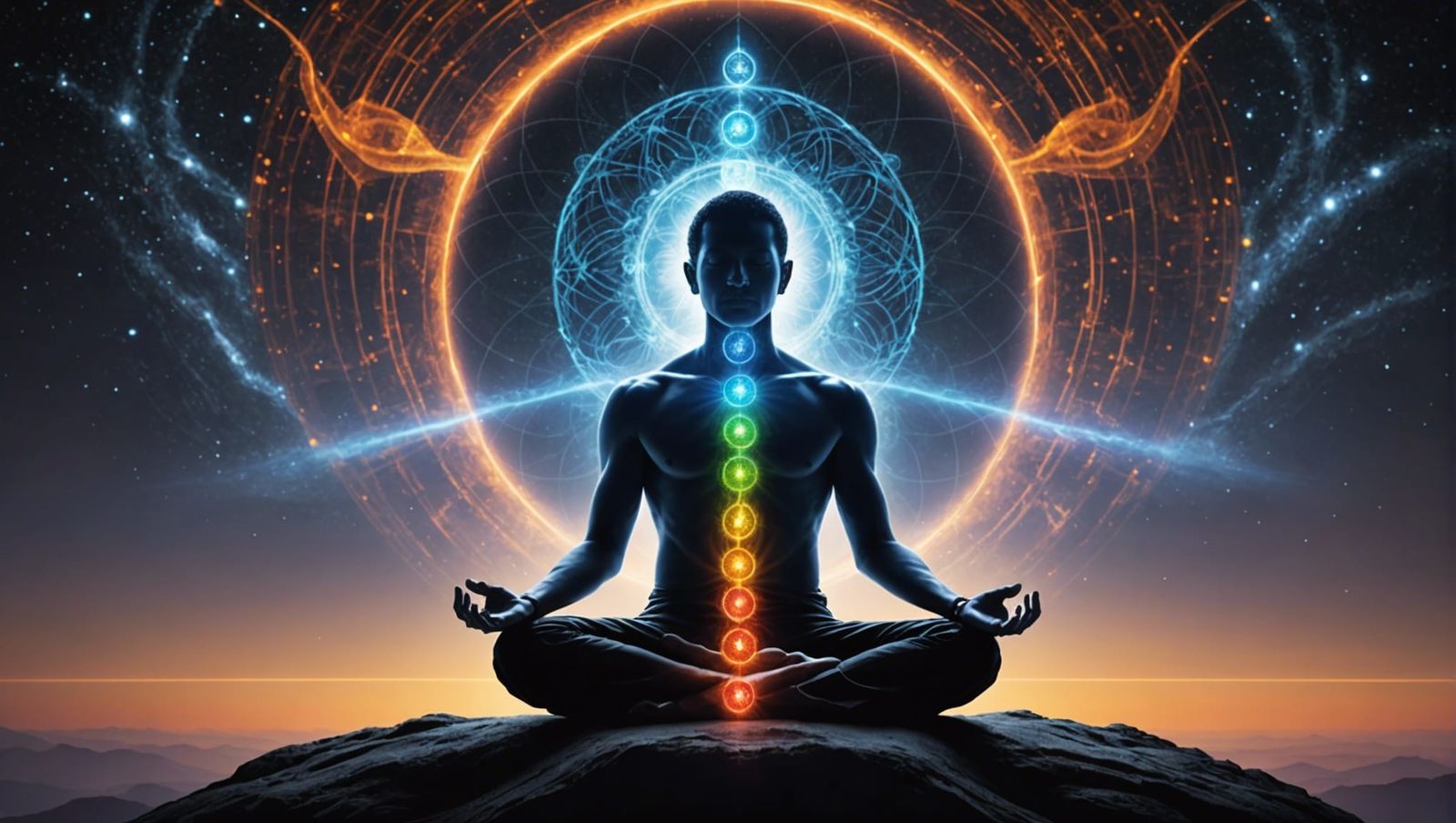 person  within meditation, transcending consciousness, findi...