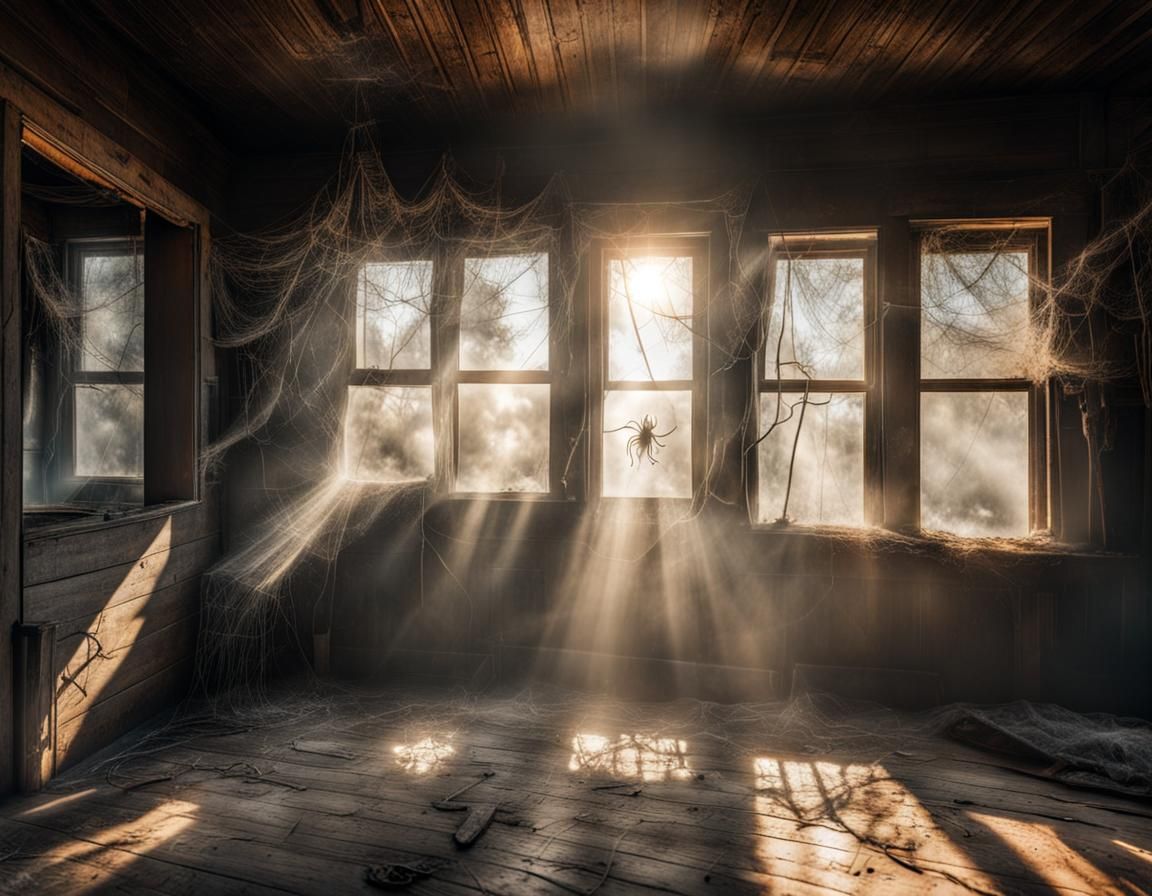 Only the Sun peeks into this House  by @Katarzyna S-J
