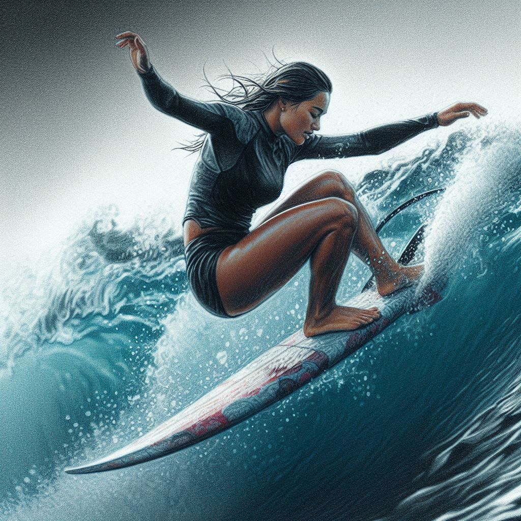 Surfer girl