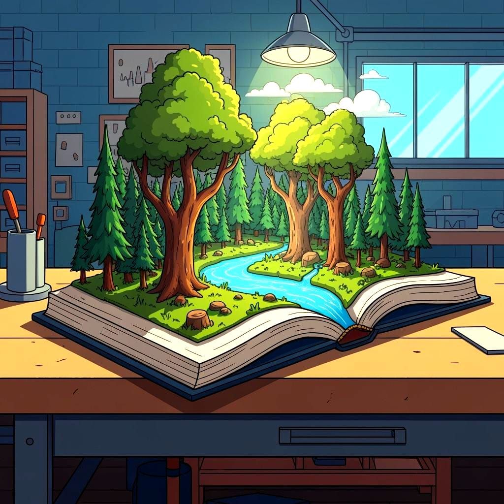 Open Book  by @DiscoKittie