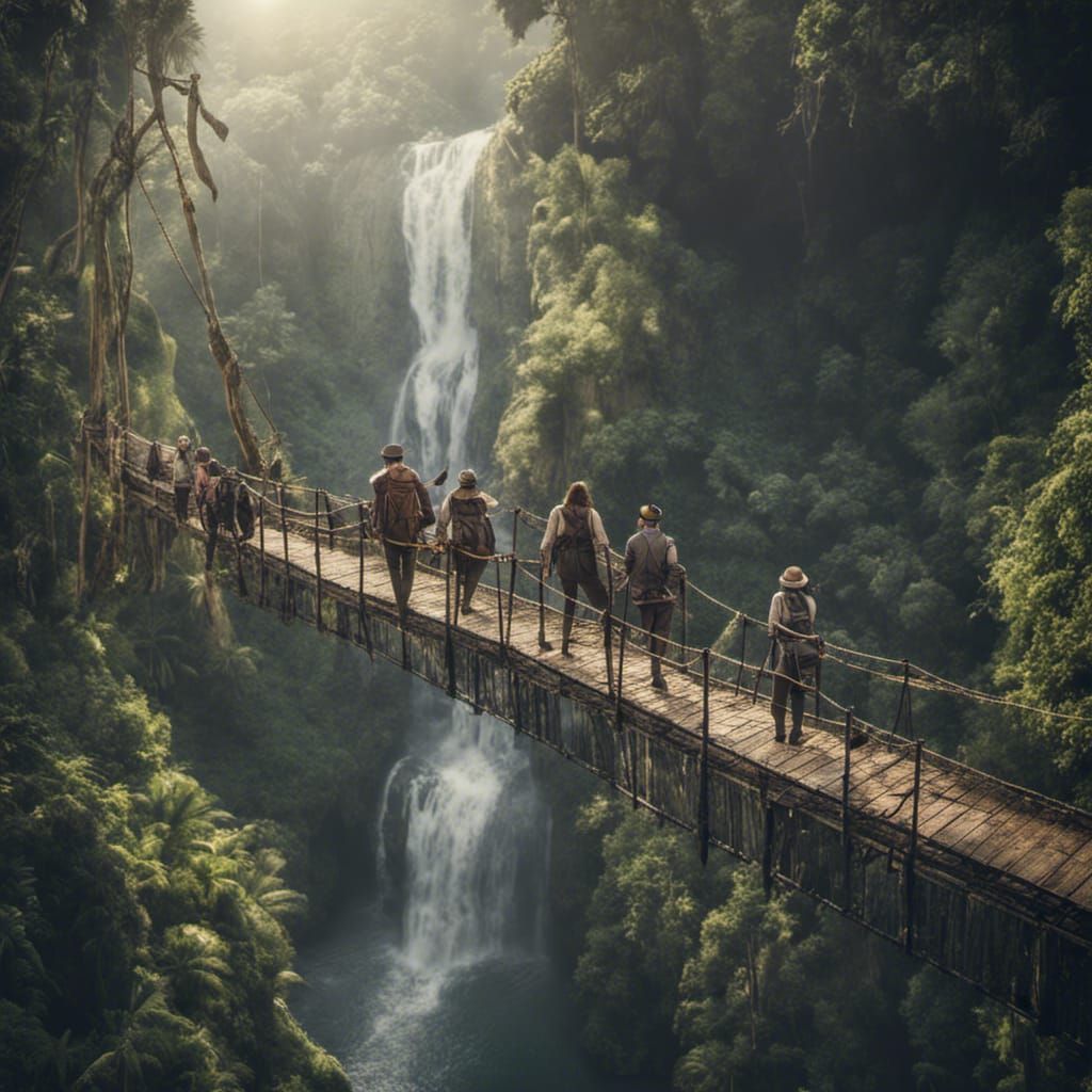 Victorian Jungle Expedition  by @Cheshyr Pontchartrain