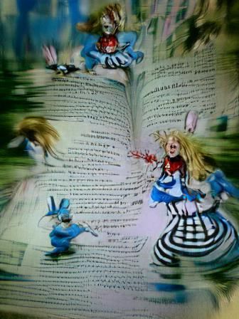 Alice in wonderland goes mad