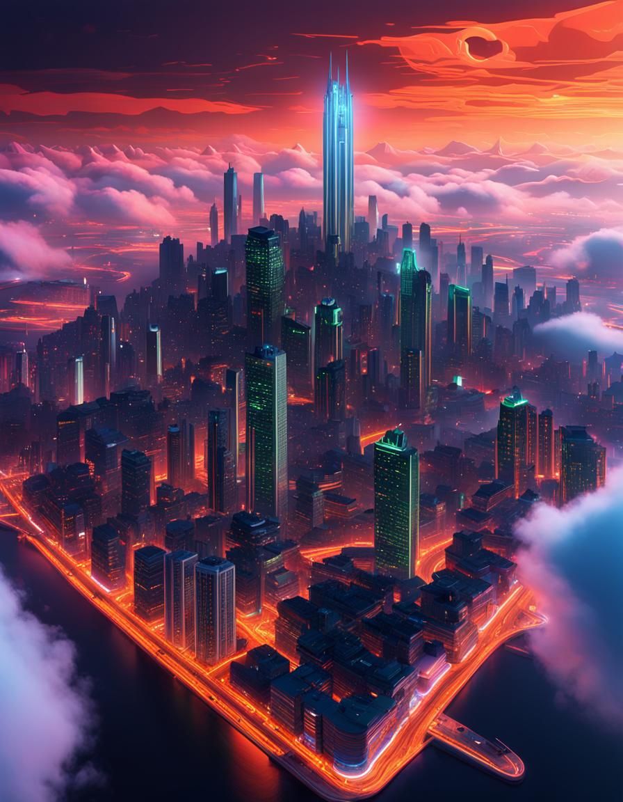 City lights