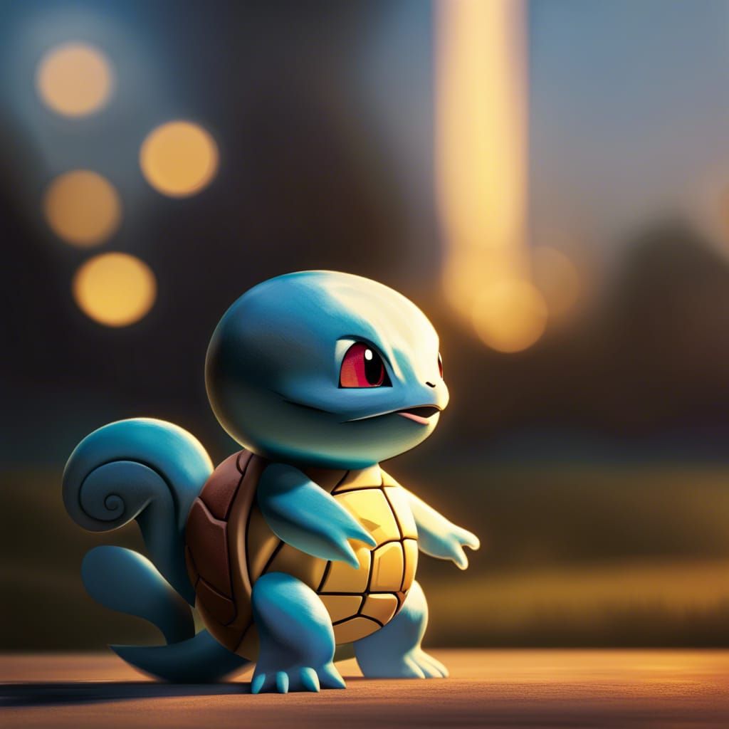 Squirtle - AI Generated Artwork - NightCafe Creator