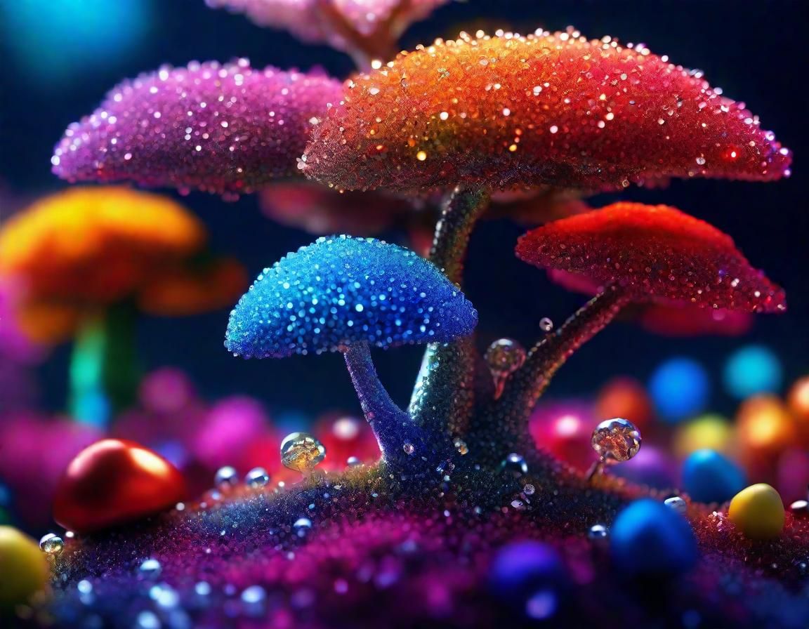 Sparkling Diamond Mushroom