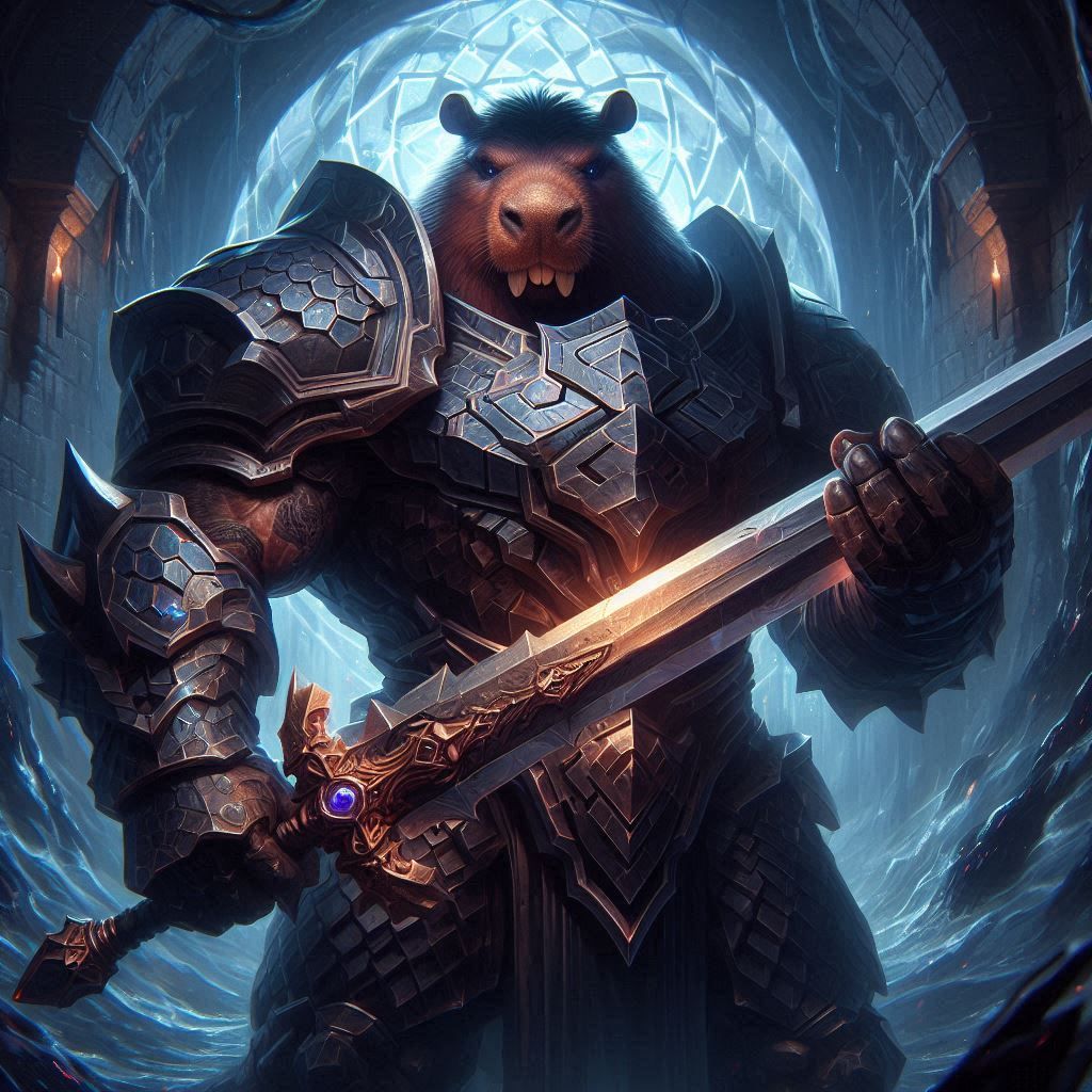 Hexagon Capybara Knight (Uploaded)