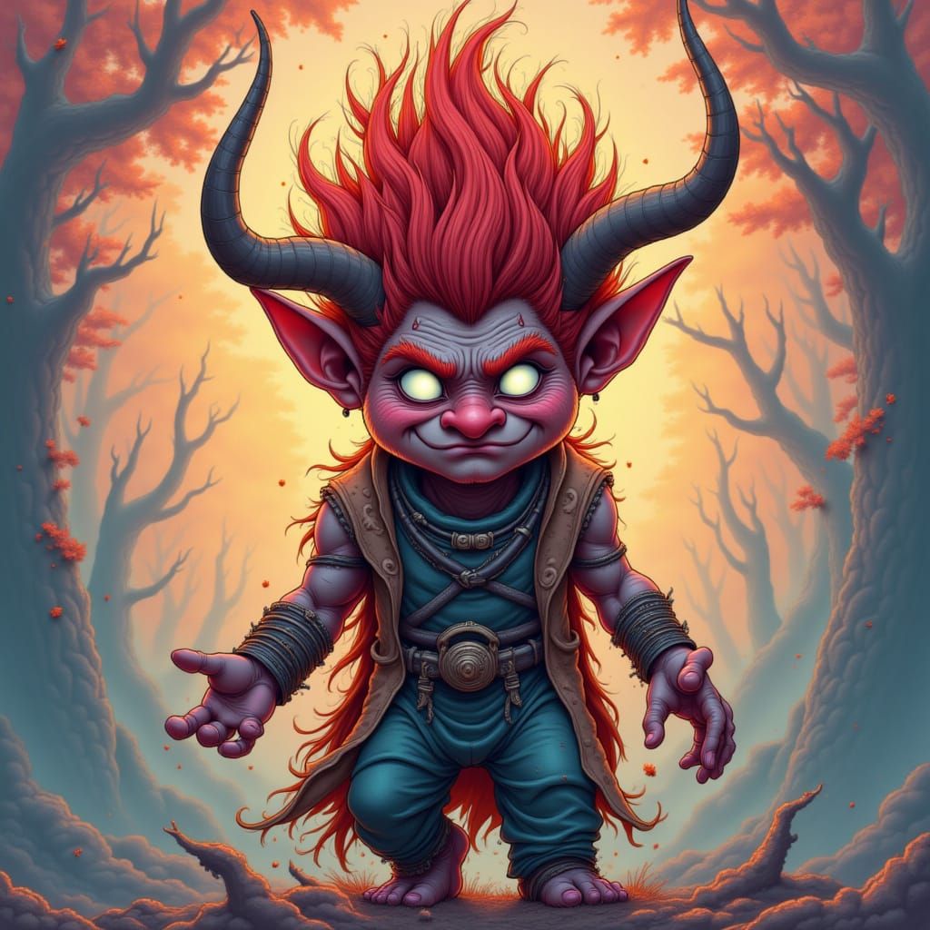 Troll <lora:Cosmic Static:1.0>
