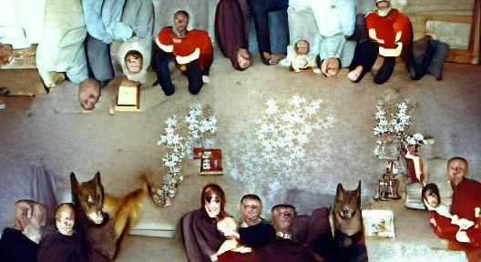 Family Christmas photo 1967