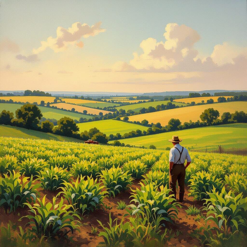 Norfolk four-course crop rotation 