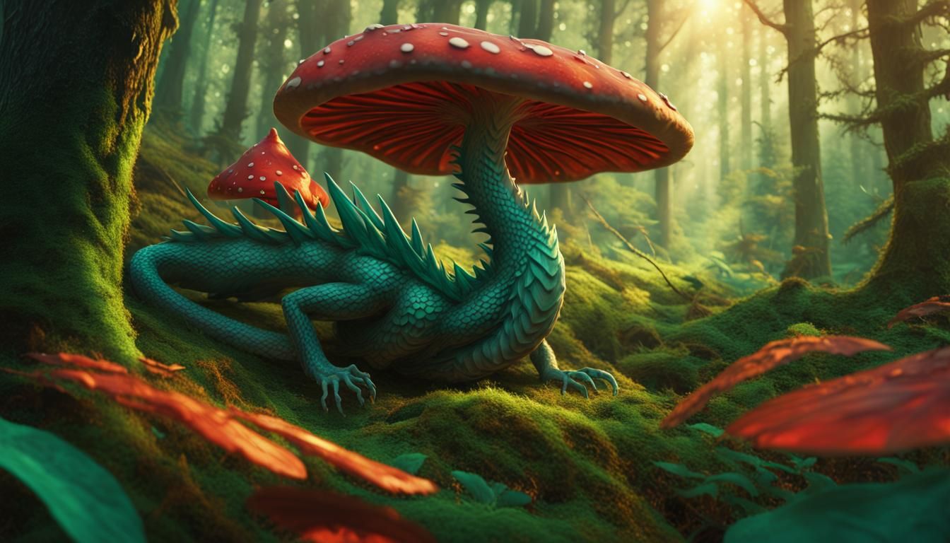 Mushroom Dragon